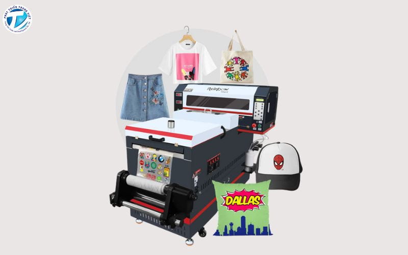 Máy in trực tiếp trên áo thun đang trở thành giải pháp hiện đại
